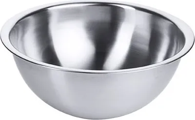 Produktbild von Schüssel, Mixerschüssel, seidenmatt, Edelstahl 18/10, 0,9-5,0 Liter wählbar : 24 cm Variante: 24 cm