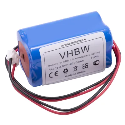 Obrázok produktu pre Batéria kompatibilná s 2S2P 4820Q ABM núdzové osvetlenie 4,8 V 2000 mAh