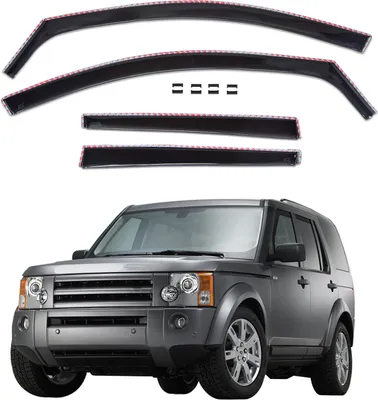 Obrázok produktu pre J&J Automotive | SCOUTT Okenné deflektory pre Land Rover Discovery 3 2005-2016 4ks