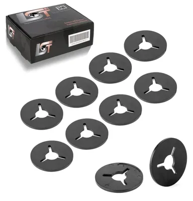 Produktbild von 10x Befestigung Clips Klemmscheibe Karosserie für VW für Seat für Skoda für Audi