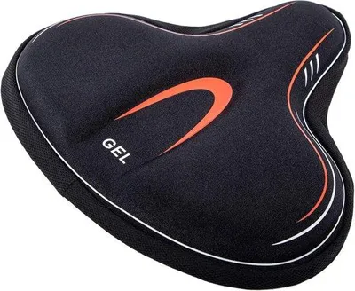 Immagine prodotto di Comodi cuscini per selle da bicicletta ad alta densità, imbottiti con gomma e schiuma, ideali per la maggior parte delle larghezze di sella