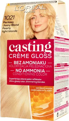 Produktbild von Casting Creme Gloss Haarfarbe 1021 Light Pearl Blonde