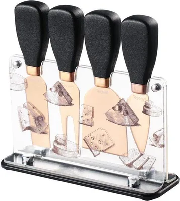 Produktbild von Roségouda-Kaasschneider-Set Edelstahl Snackzubehör