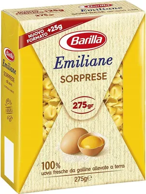 Produktbild von 10x Barilla Pasta all'Uovo Emiliane Sorprese n° 110 Nudeln mit ei 275g