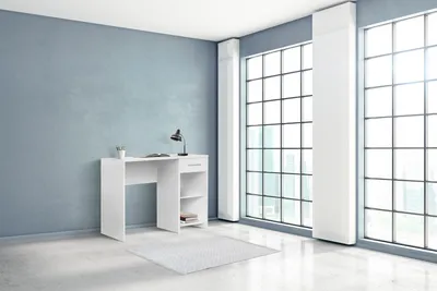 Produktbild von Skye Decor, Cms-505-Bb-1, Schreibtisch, Weiß, 100 % MELAMINBESCHICHTETE SPANPLATTEN, 90 x 52 x 75 cm
