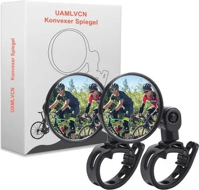 Produktbild von Famanu Rückspiegel für Fahrräder - 360° drehbar und verstellbar