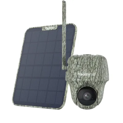 Obrázok produktu pre Reolink Go ranger PT+SP, 4K 8MP 4G LTE batériová PT kamera na sledovanie prírody a divočiny, detekcia zvierat, 360° pohľad, nočné videnie bez svietenia, obojsmerný zvuk