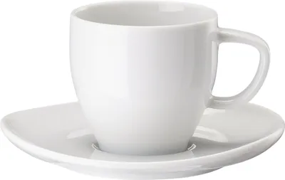 Produktbild von Rosenthal Junto Weiss Espressotasse mit Untertasse