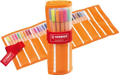Produktbild von Fineliner - STABILO point 88 - 30er Rollerset - mit 30 verschiedenen Farben