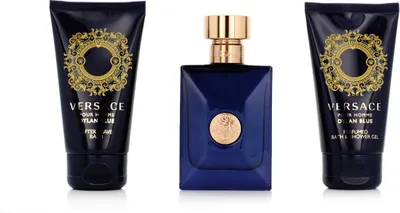 Produktbild von Versace Pour Homme Dylan Blue EDT 50 ml + ASB 50 ml + SG 50 ml M