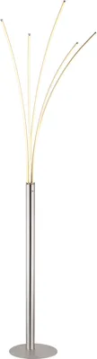 Produktbild von Globo Lighting Stehleuchte Metall Nickel matt, LED