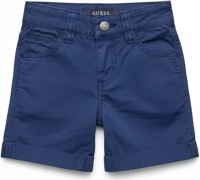 Image de Guess short garçon en coton bleu marine 62