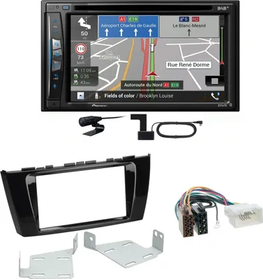 Produktbild von Pioneer AVIC-Z730DAB USB Navigation MP3 Einbauset für Mitsubishi Space Star