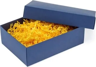 Obrázek produktu pro Balení - Dekorativní krabička 140 x 100 x 47, modrá, 10 kusů