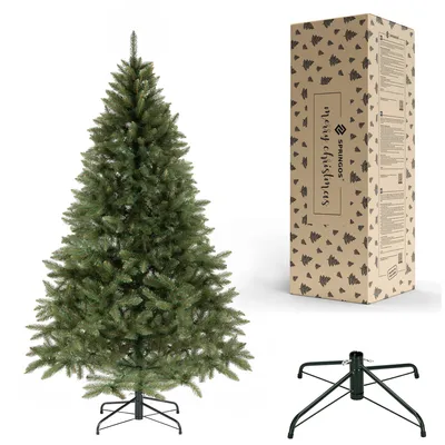 Produktbild von Künstlicher Weihnachtsbaum Tannenbaum Fichte dichte Zweige weihnachtsdekoration Weihnachten 220 cm