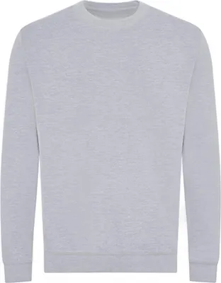 Produktbild von Just Hoods JH230 | Herren Sweat, Organic Sweat, Baumwolle - Farbe: Heather Grey - Größe: XXL