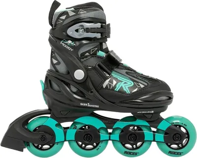 Zdjęcie produktu dla Łyżworolki Moody Tif czarny/aqua rozmiar 36-40