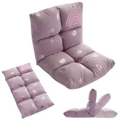 Image de Fauteuil 2 en 1 pour enfants, modèle relax - Rose