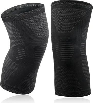 Immagine prodotto di Ginocchiera sportiva, protezione per il ginocchio, ortesi per il ginocchio nera