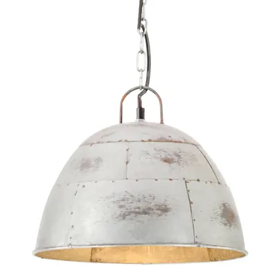 Obrázok produktu pre Industriálna vintage závesná lampa 25 W, strieborná 31 cm E27