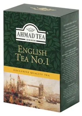Immagine prodotto di Ahmad Tea English Tea No.1 - tè nero sfuso al bergamotto, 100 g di tè in foglie