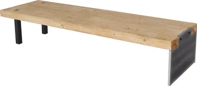 Obrázek produktu pro Lavice HWC-L75, lavice do jídelny, lavice do šatny, průmyslové masivní dřevo s certifikátem MVG, 200 cm, přírodní barva