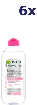 Produktbild von 6x Garnier SkinActive Micellair Reinigingswater - 400ML