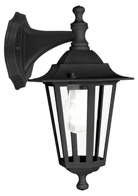 Produktbild von Eglo Leuchten EGLO LATERNA 4 - Wandbeleuchtung für den Außenbereich - Schwarz - Aluminium - IP44 - Terrasse - I