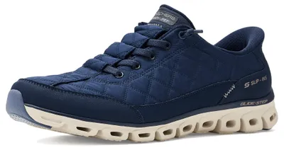 Produktbild von Skechers Damen Glide-Step At Ease Turnschuhe, Navy Nylon, 38 EU