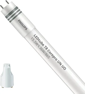 Zdjęcie produktu dla Philips LED Tube T8 CorePro (UN) Ultra Output 15,5W 2400lm - 865 Daylight White | 120cm Zamiennik 36W