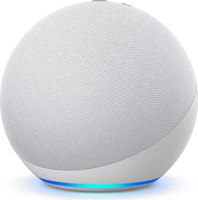 Produktbild von Amazon Echo (4th gen), Amazon Alexa, Sphärisch, Weiß, Deutsch, Englisch, Spanisch, Französisch, Italienisch, Android, Fire OS, iOS, 4,1 cm