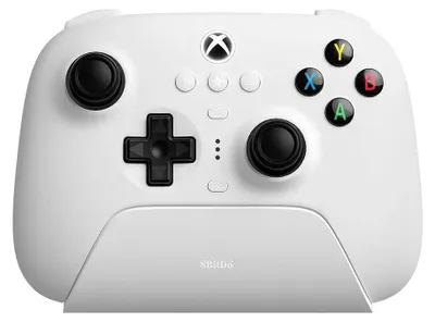 Produktbild von 8Bitdo Ultimate 3-mode, Gamepad, Android, Xbox, iOS, D-Pad, Richtungstasten, Pause/Set button, Reset-Taste, Schaltfläche Auswählen, Schaltfläche Start, Analog / Digital, Verkabelt & Kabellos, Bluetooth/USB