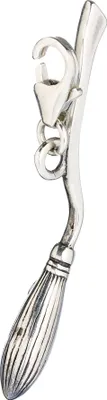 Zdjęcie produktu dla Harry Potter Clip-On Pendant Nimbus 2000 Broomstick (Sterling Silver)