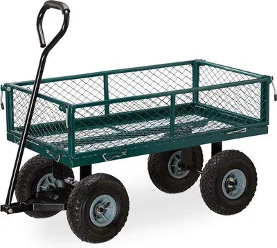 Immagine prodotto di Carrello da giardino pieghevole 150 kg verde