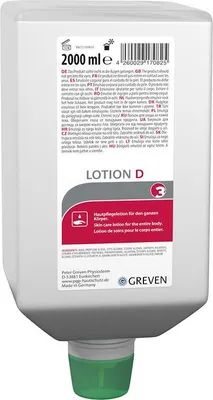 Produktbild von GREVEN Hautpflegelotion GREVEN LOTION D silikonfrei parfümiert 2 l Flasche - 12905003