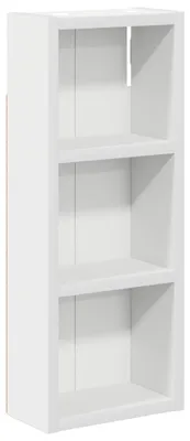 Produktbild von vidaXL Badezimmer-Wandschrank Weiß 20 x 10 x 50 cm Holzwerkstoff