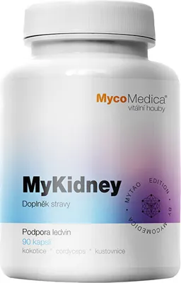 Produktbild von MycoMedica - MyKidney, Nahrungsergänzungsmittel zur Unterstützung der Nierenfunktion, 90 pflanzliche Kapseln