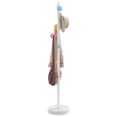 Immagine prodotto di Best Möbel Appendiabiti Bianco 172 cm Ferro verniciato a polvere - Appendiabiti e ganci da parete Cloris New8221507 1pacco