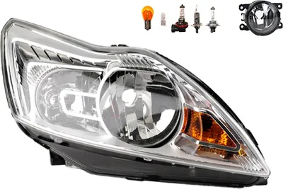 Produktbild von Scheinwerfer passend für Ford Focus 05 02/08-01/11 H7 H1 R +Nebel+Leuch. 1679649 1568265 1521191 1734674 1744971 8M5113100AA 8M5113100A Johns