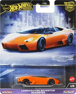 Image de Hot Wheels Premium - Les géants de l'automobile - Lamborghini Reventon roadster