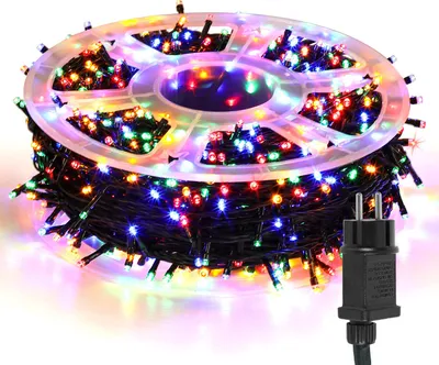 Obrázok produktu pre Bettizia 10M LED rozprávkové svetlá 100LEDs 8 módov s pamäťovou funkciou, vianočná strana Záhrada Prevádzka blikajúce hviezdy Efekt dekorácie Farebné