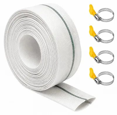 Produktbild von yolzhxe Flachschlauch, Gewebeschlauch 1 1/2 zoll 38 MM, 20M Pumpenschlauch