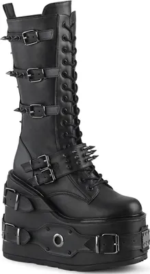 Produktbild von SWING-327 Damen Boots von DemoniaCult, Schwarz EU 36, US 6