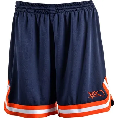 Produktbild von K1X Ladies Double X | Damen Basketball Shorts, Farbe:Navy, Kleidergröße:XL