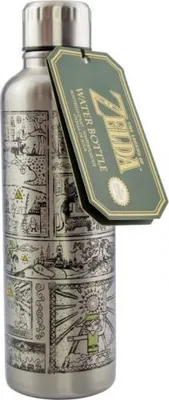 Obrázek produktu pro Paladone Zelda, 470 ml, Denní používání, Černá, Nerezová ocel, Nerezová ocel, Šroubovací víčko, Obrázek