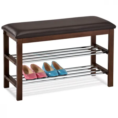 Obrázek produktu pro Autronic Botník 83168-06 BK - černá/bílá koženka