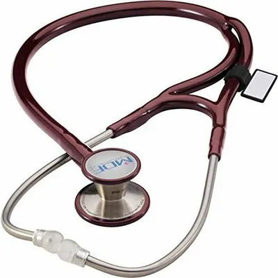 Produktbild von MDF 797DD ER PREMIER Stethoskop für Kinder und Innere Medizin, Burgund