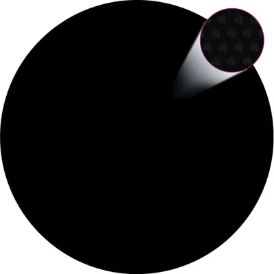 Immagine prodotto di Pellicola Galleggiante Solare PE per Piscina 527 cm Nero e Blu