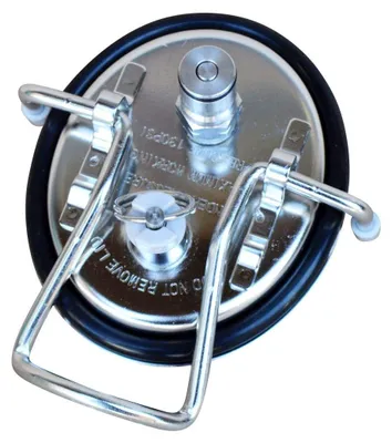Carbonisierdeckel für Cornelius KEG, NC-Anschluss, rund