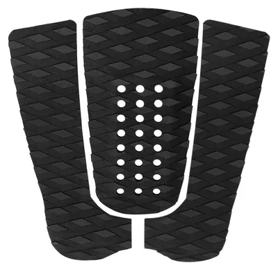 Obrázok produktu pre 3ks Surfovanie Surfboard protišmyková trakčná podložka Tailpad Deck Grip (čierna)
